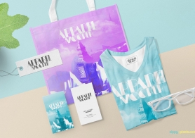 Free Modish Apparel Mockup