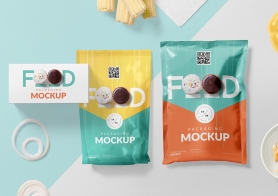 Free Food Packaging Mockup PSD