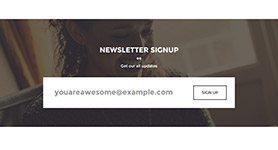 Email Signup