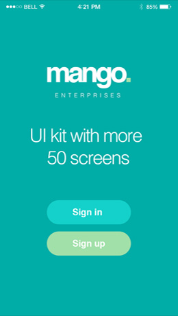 ui kit screen