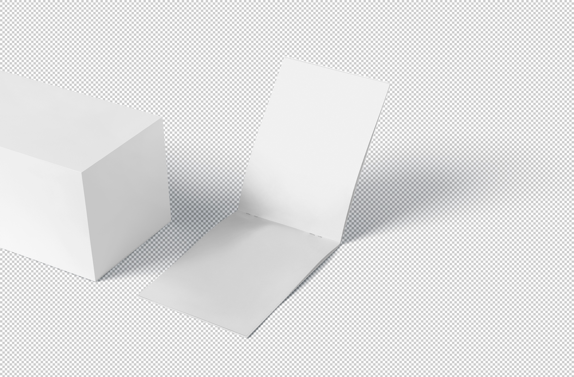 advertising booklet mock-up