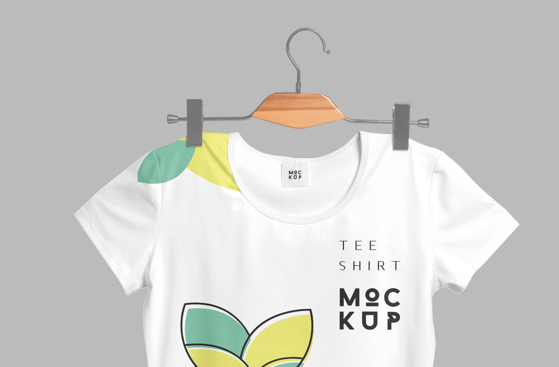 casual apparel branding mock-up