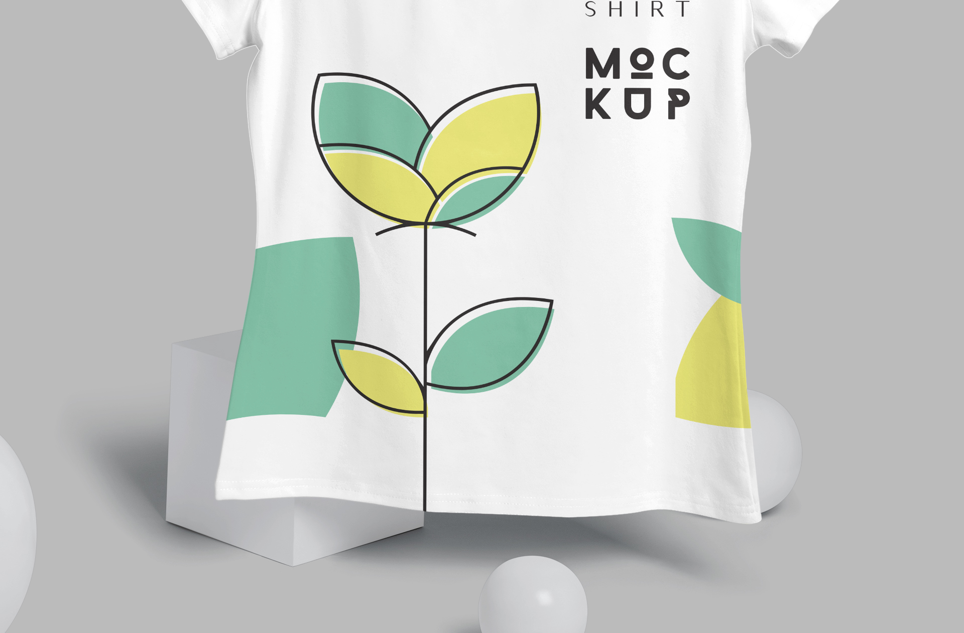 casual apparel branding mock-up