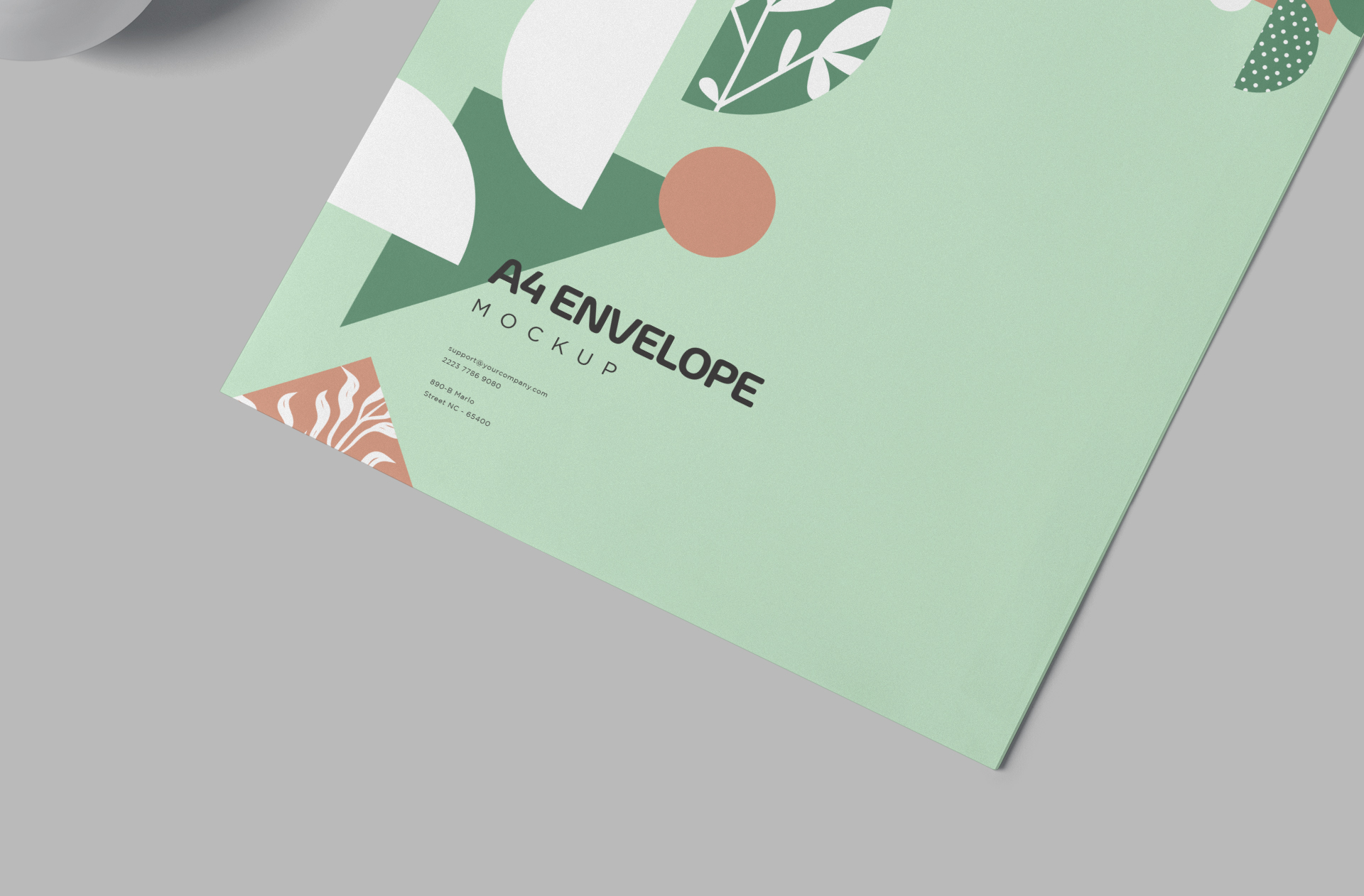 branding envelope design PSD