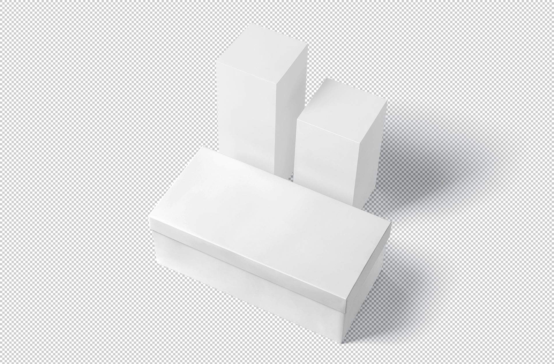 3D box mockup