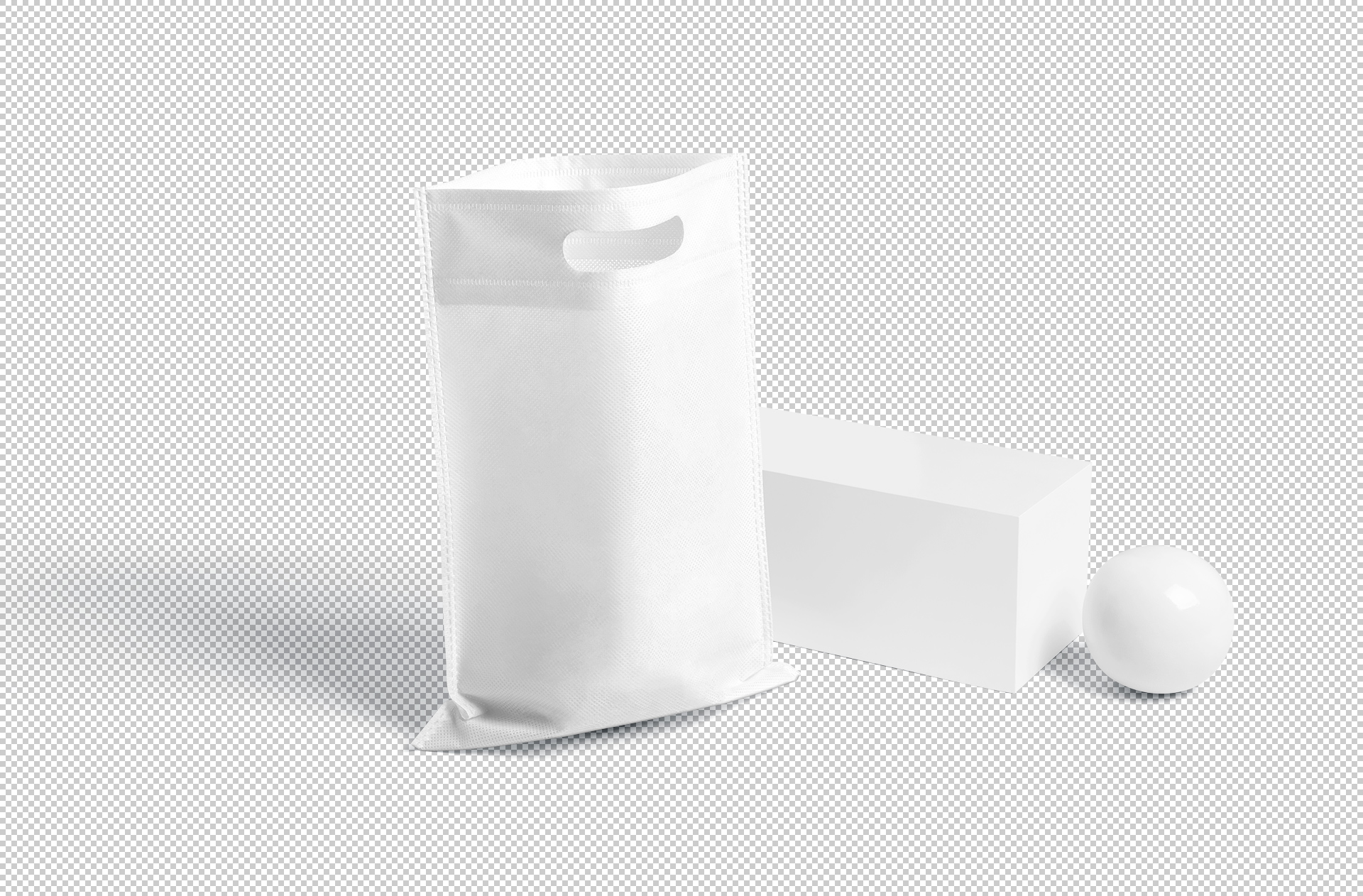 plastic retail packaging mockup
