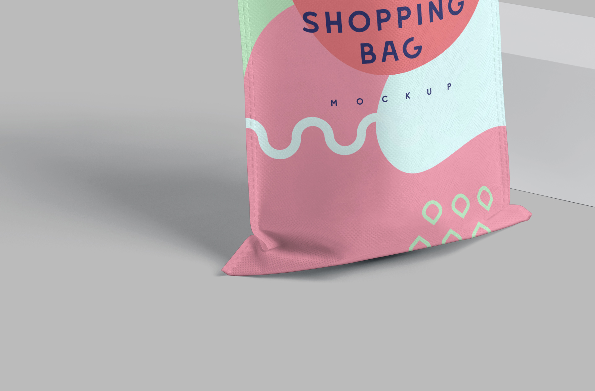 plastic retail packaging mockup