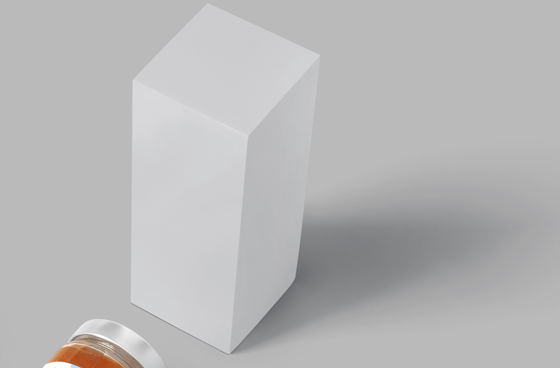 customizable jam jar mockup