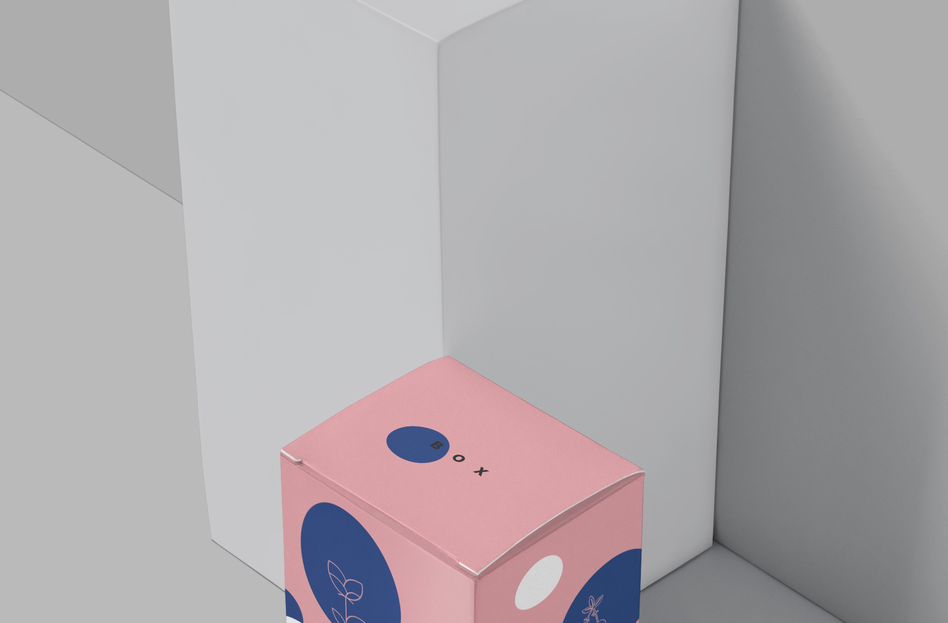 cosmetic box mockup