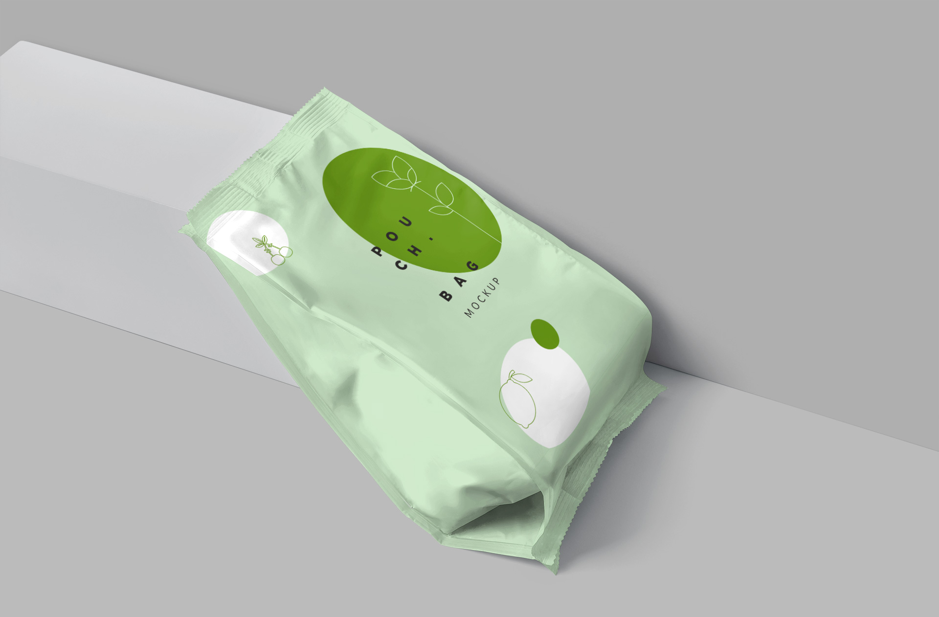 Customizable Stand-Up Pouch Mockup – High-Resolution