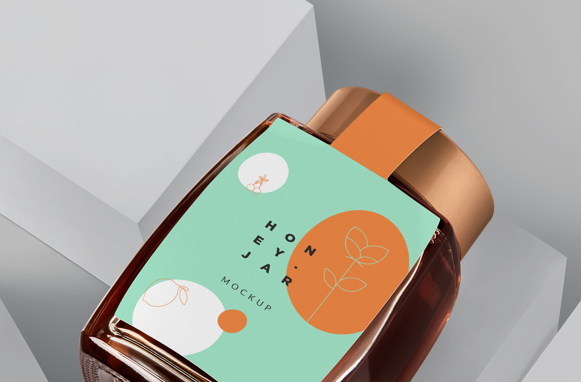 branding label mockup