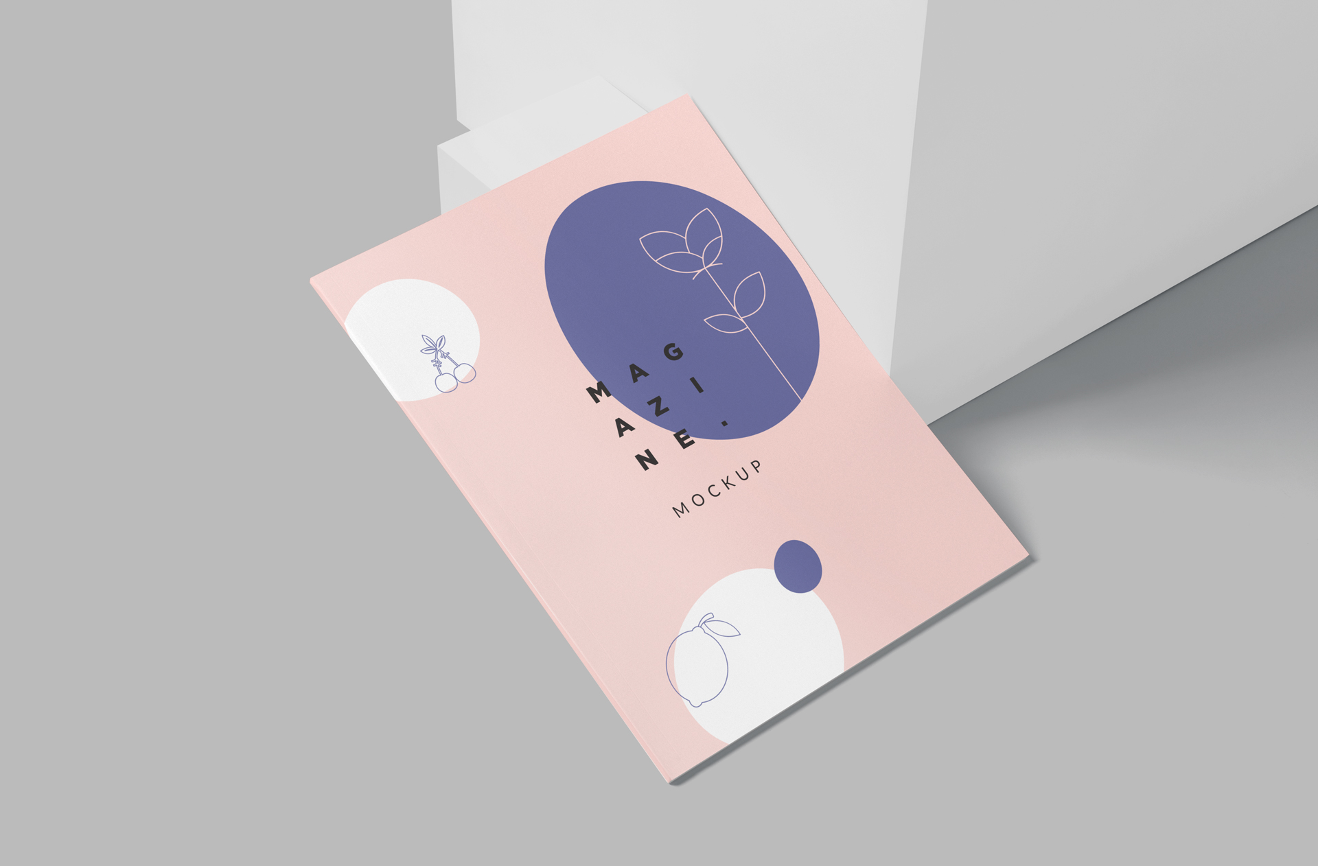 Professional A4 Magazine Mockup for Print Marketing