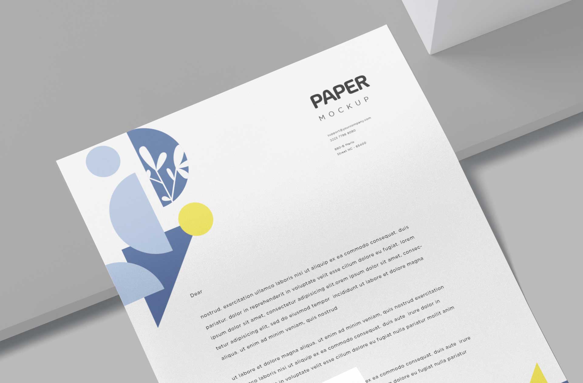 branding mock-up template