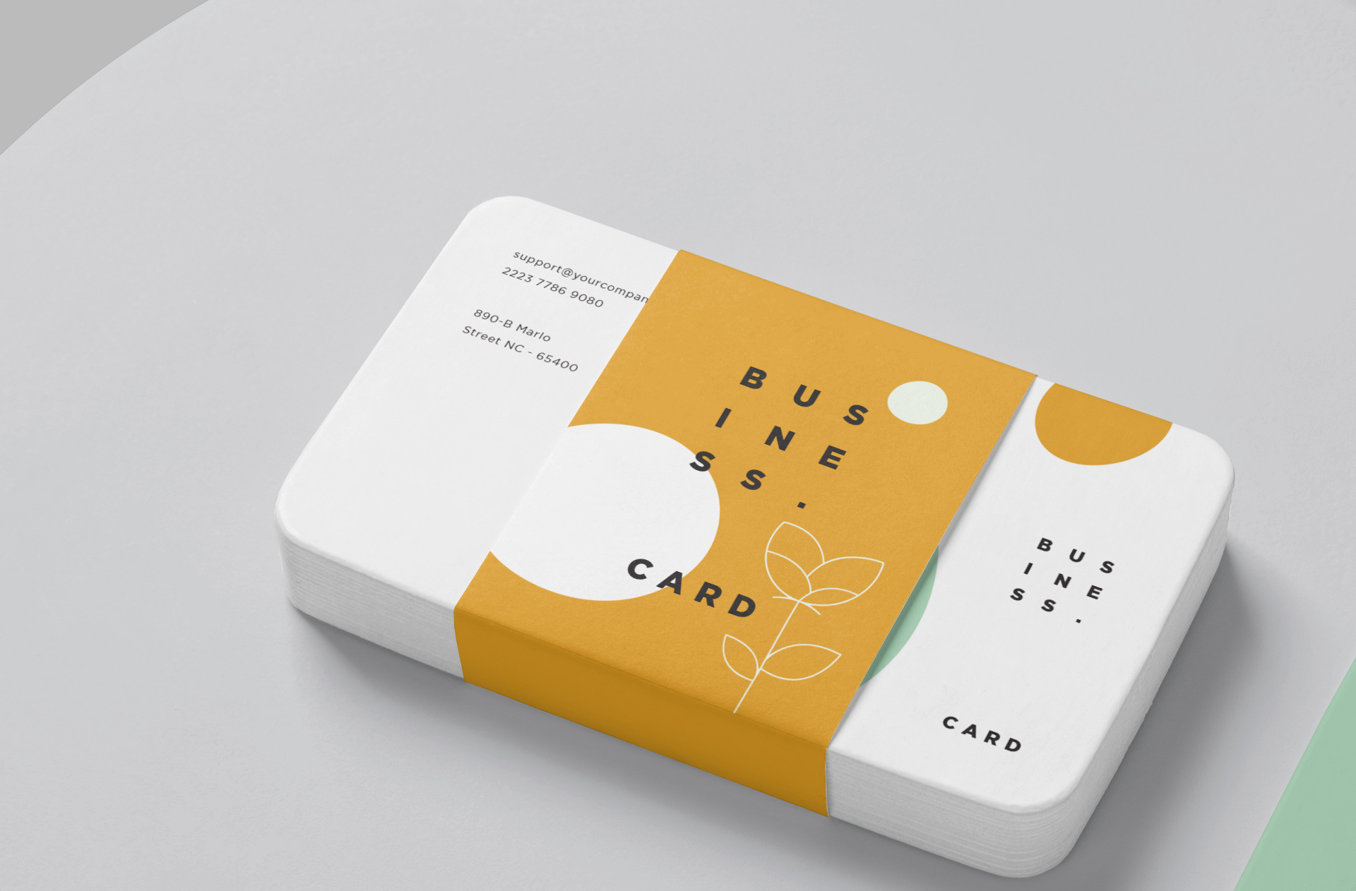 branding business card PSD