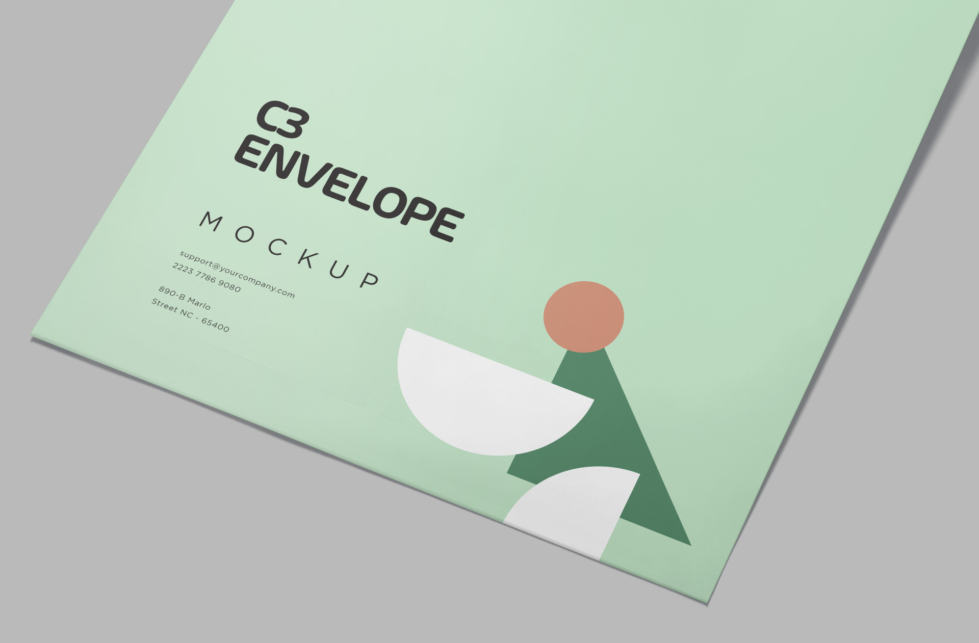 corporate branding envelope