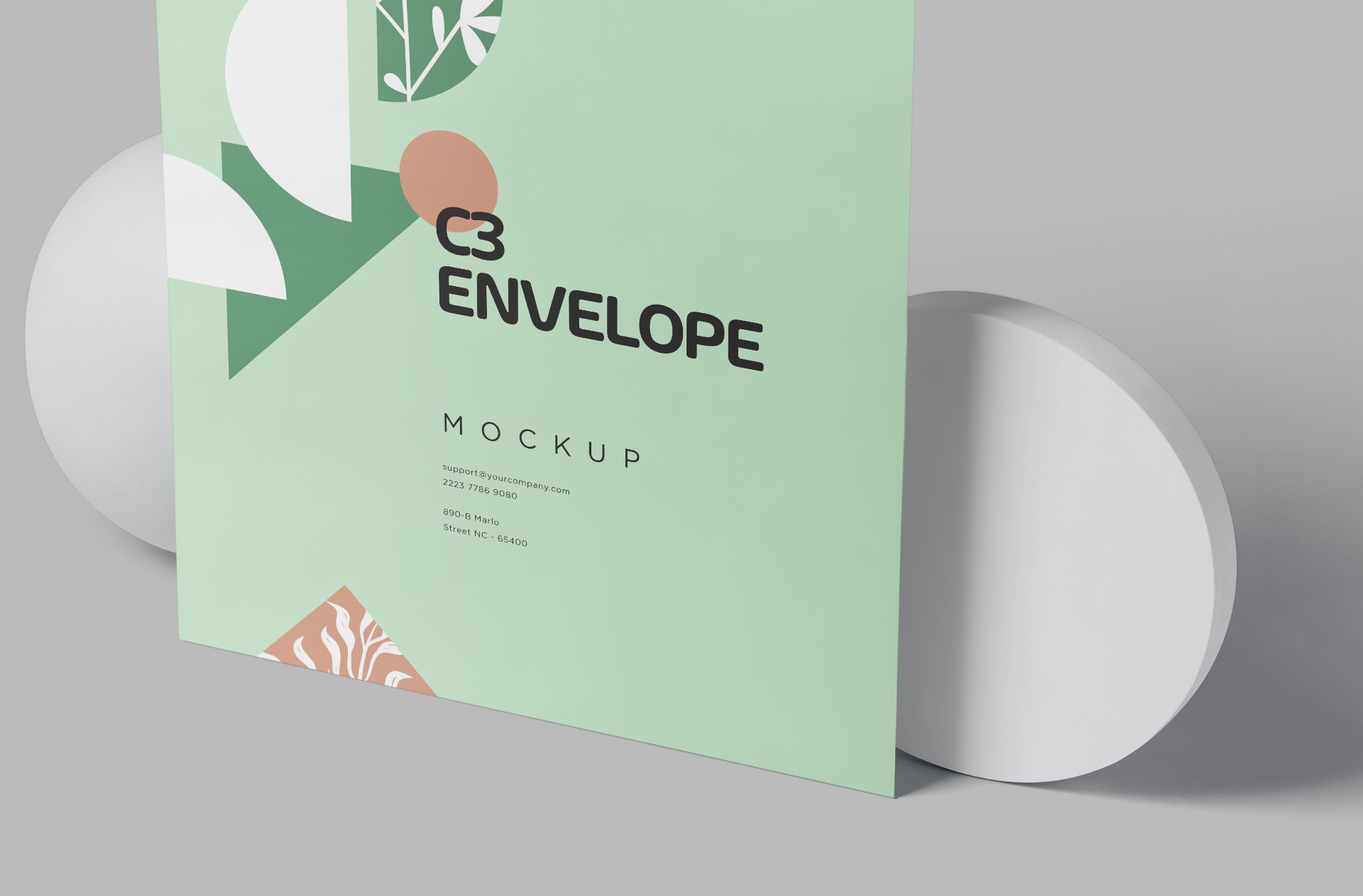a4 envelope branding