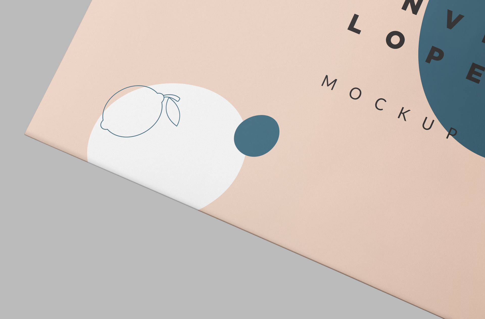 a4 envelope mockup