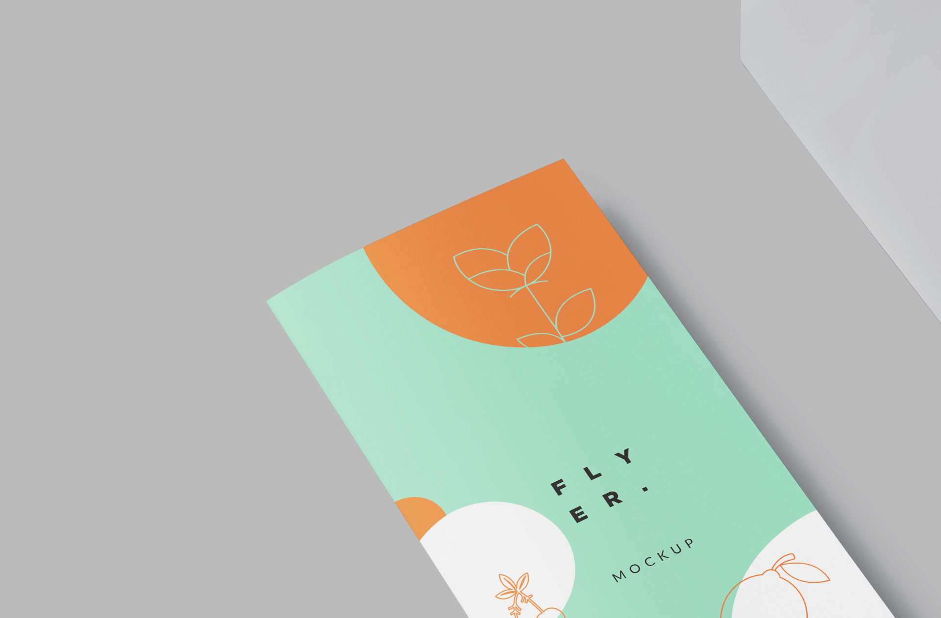 advertising material PSD