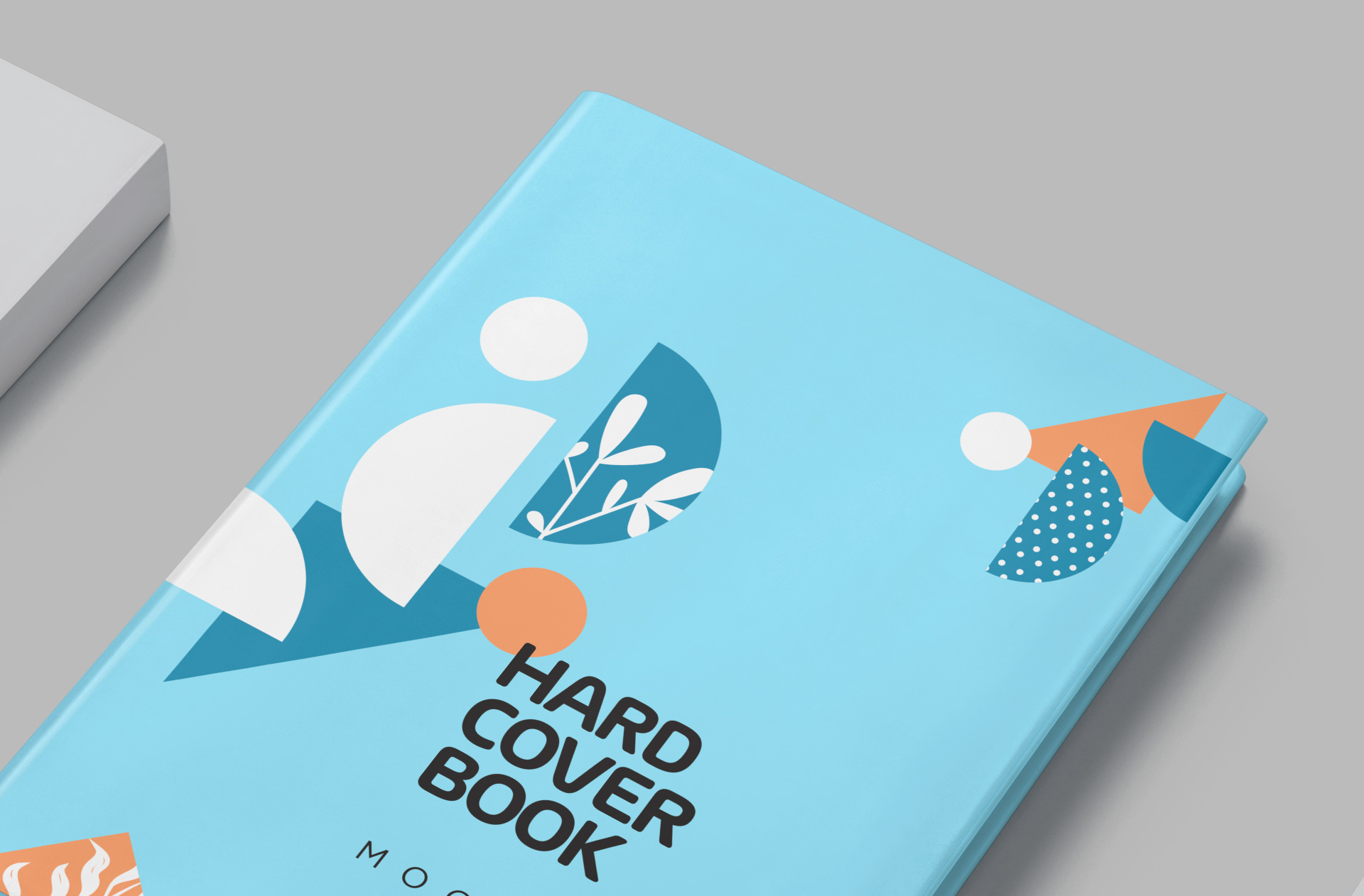 A4 book mock-up