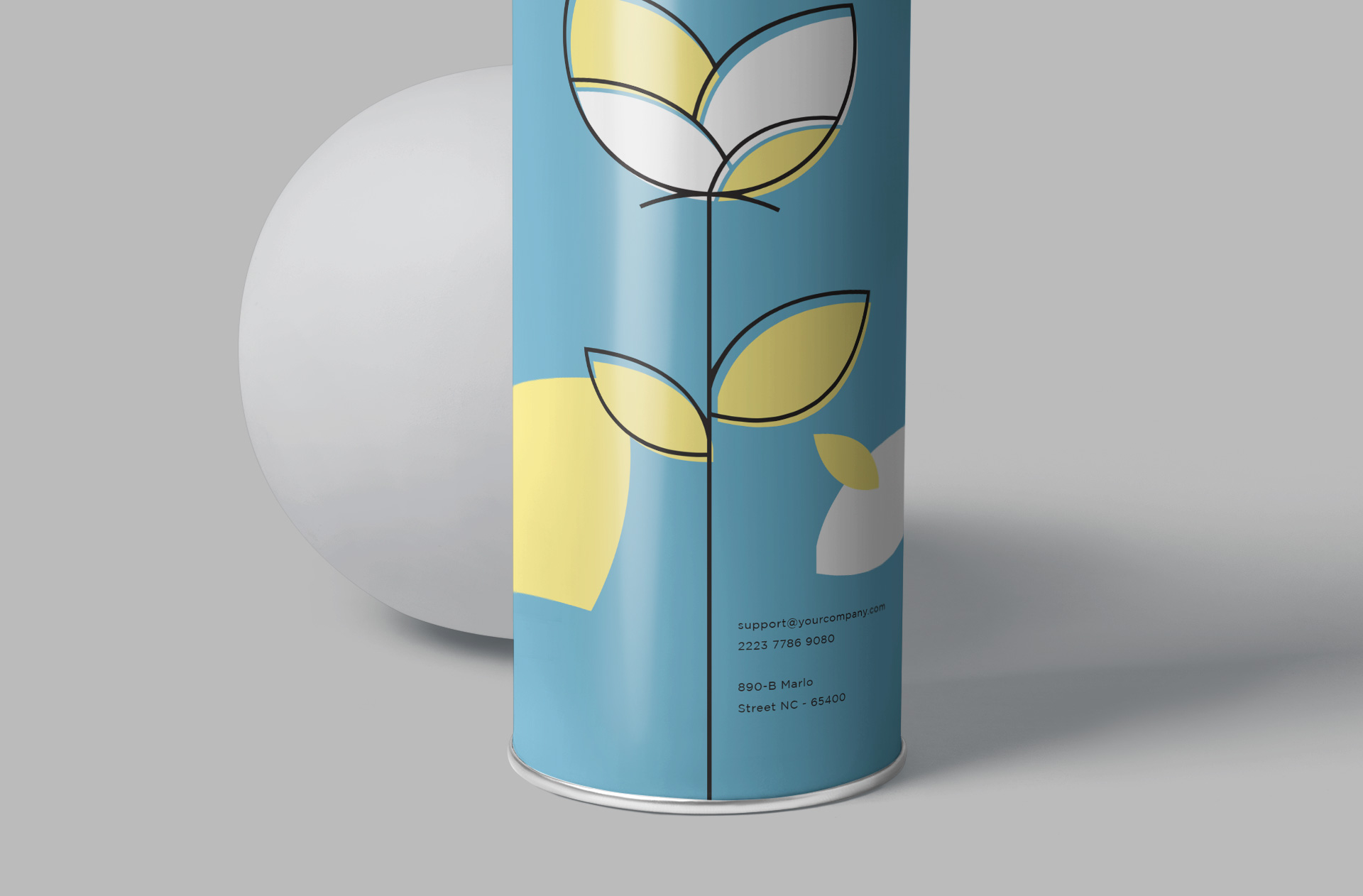 3D packaging mockup