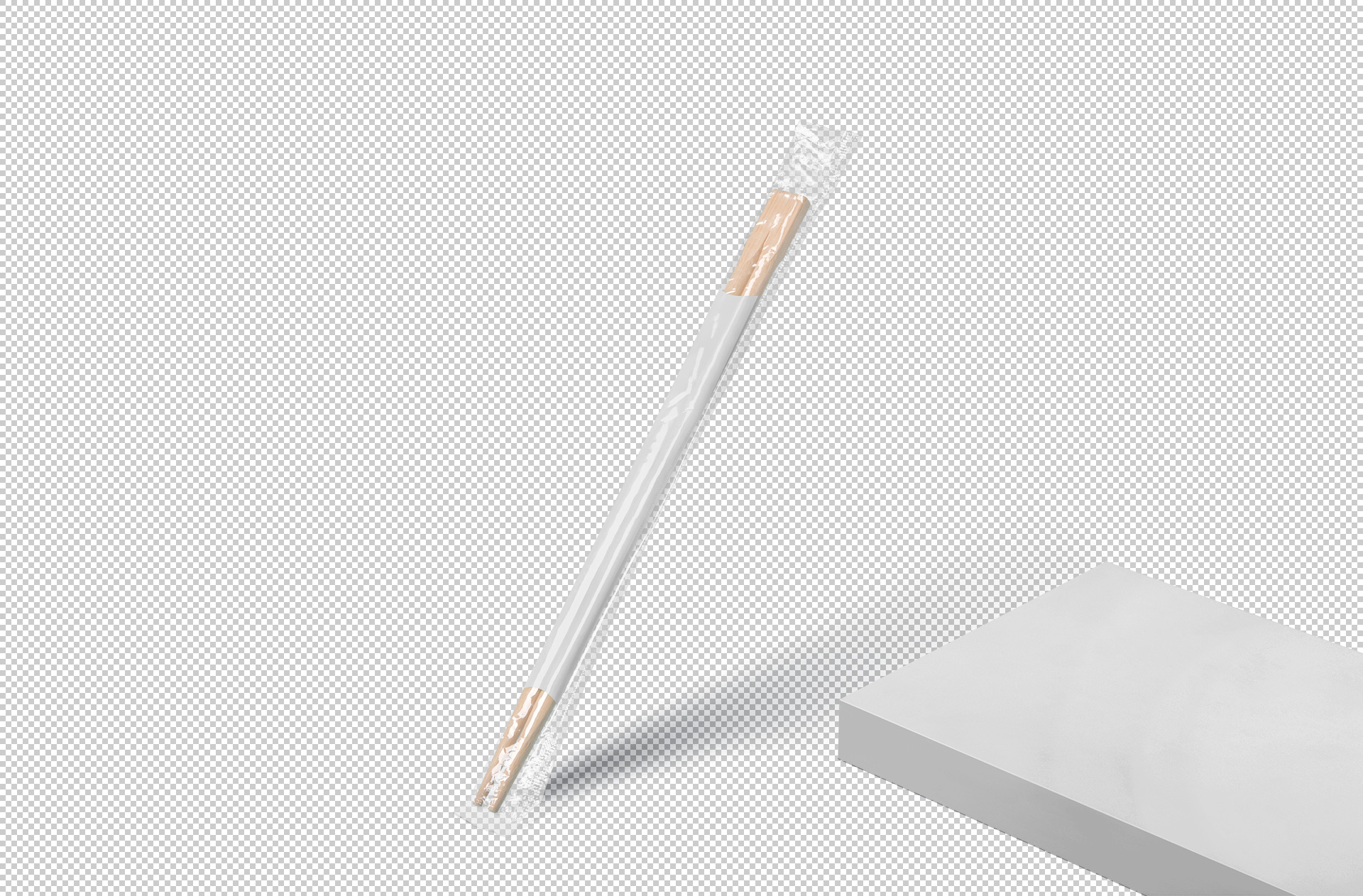 chopsticks packaging mock-up