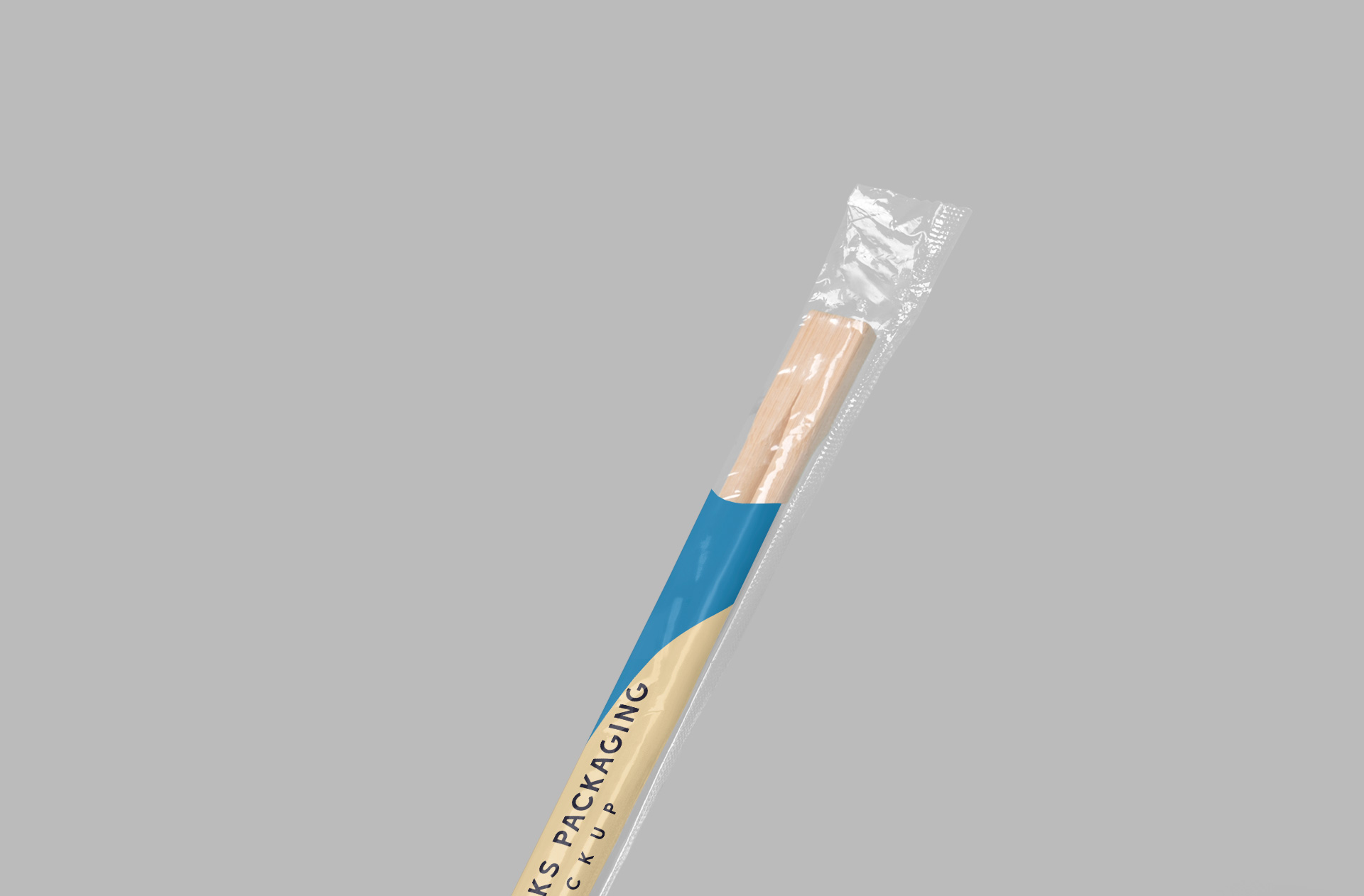 chopsticks packaging mock-up