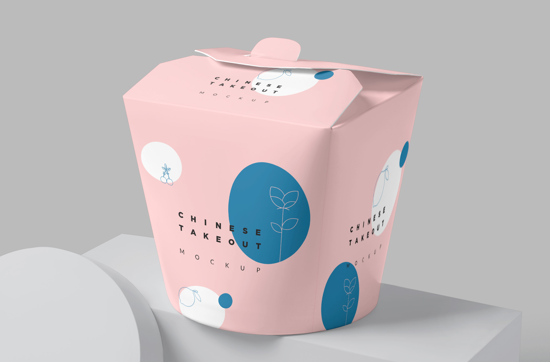 angled packaging mock-up