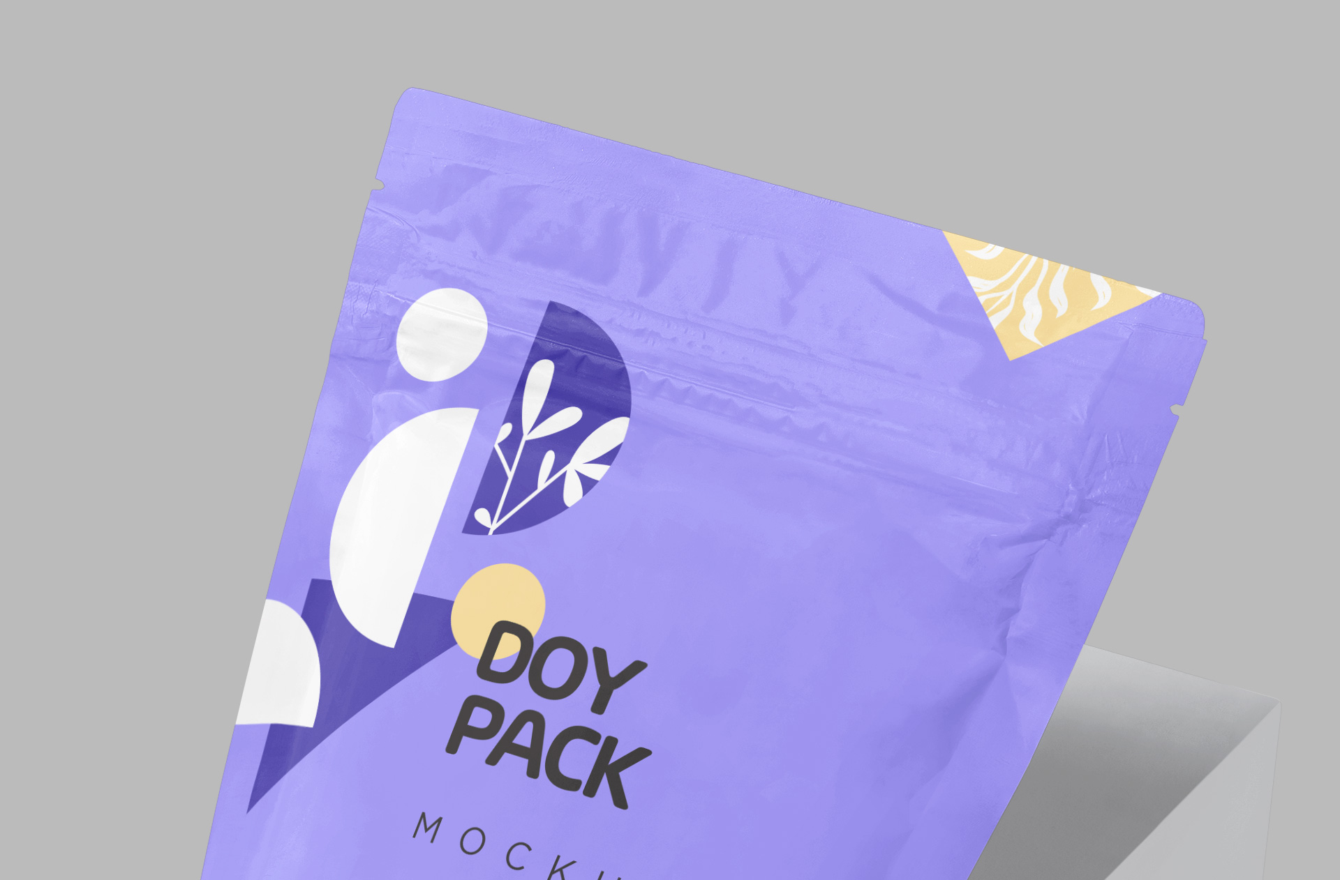 3D pouch mockup