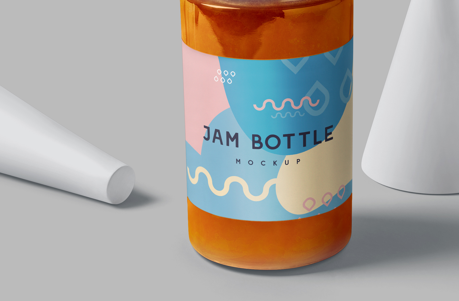 custom label mockup