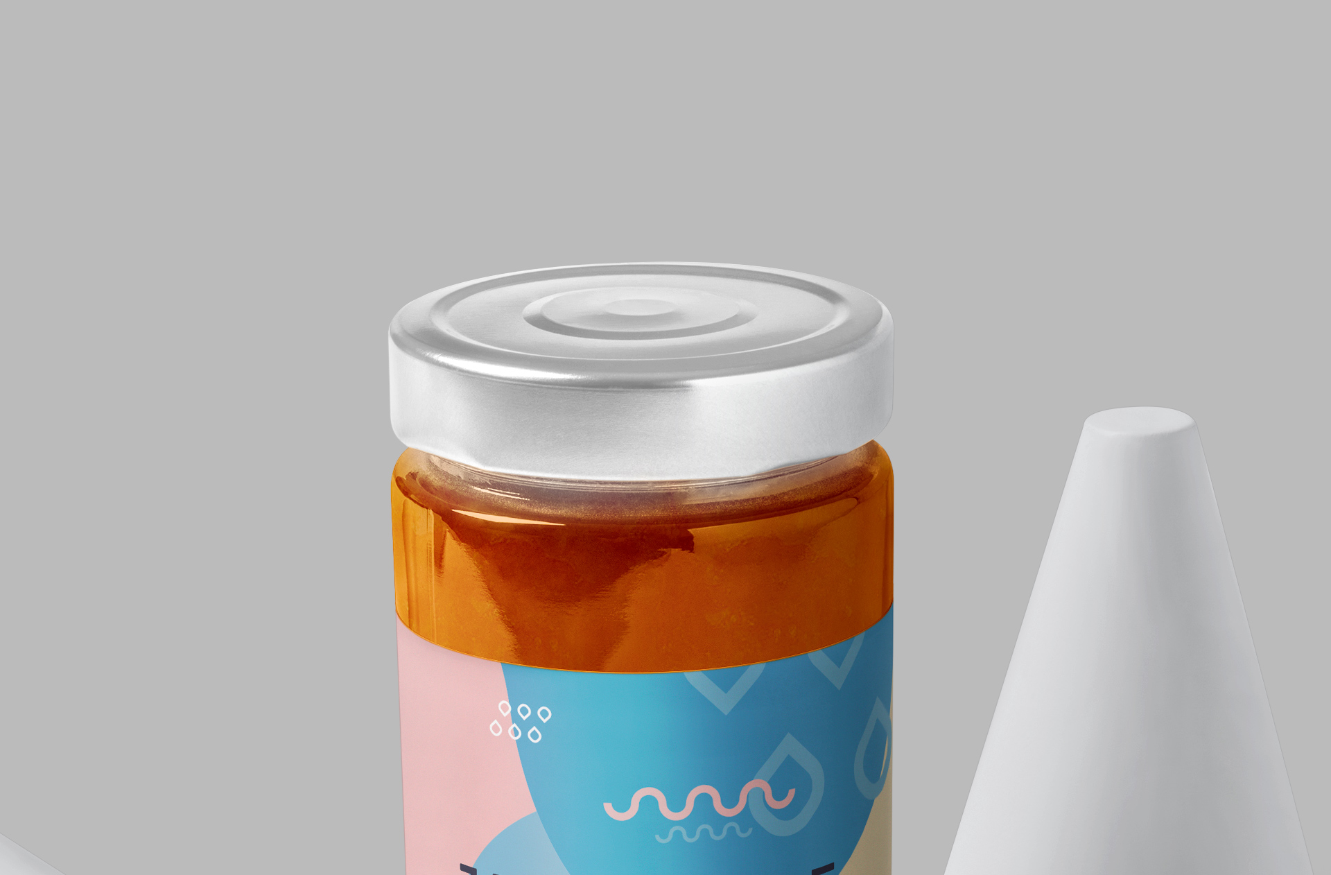 custom label mockup