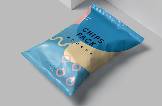 Chips Packet Mockup – Professional Snack Branding