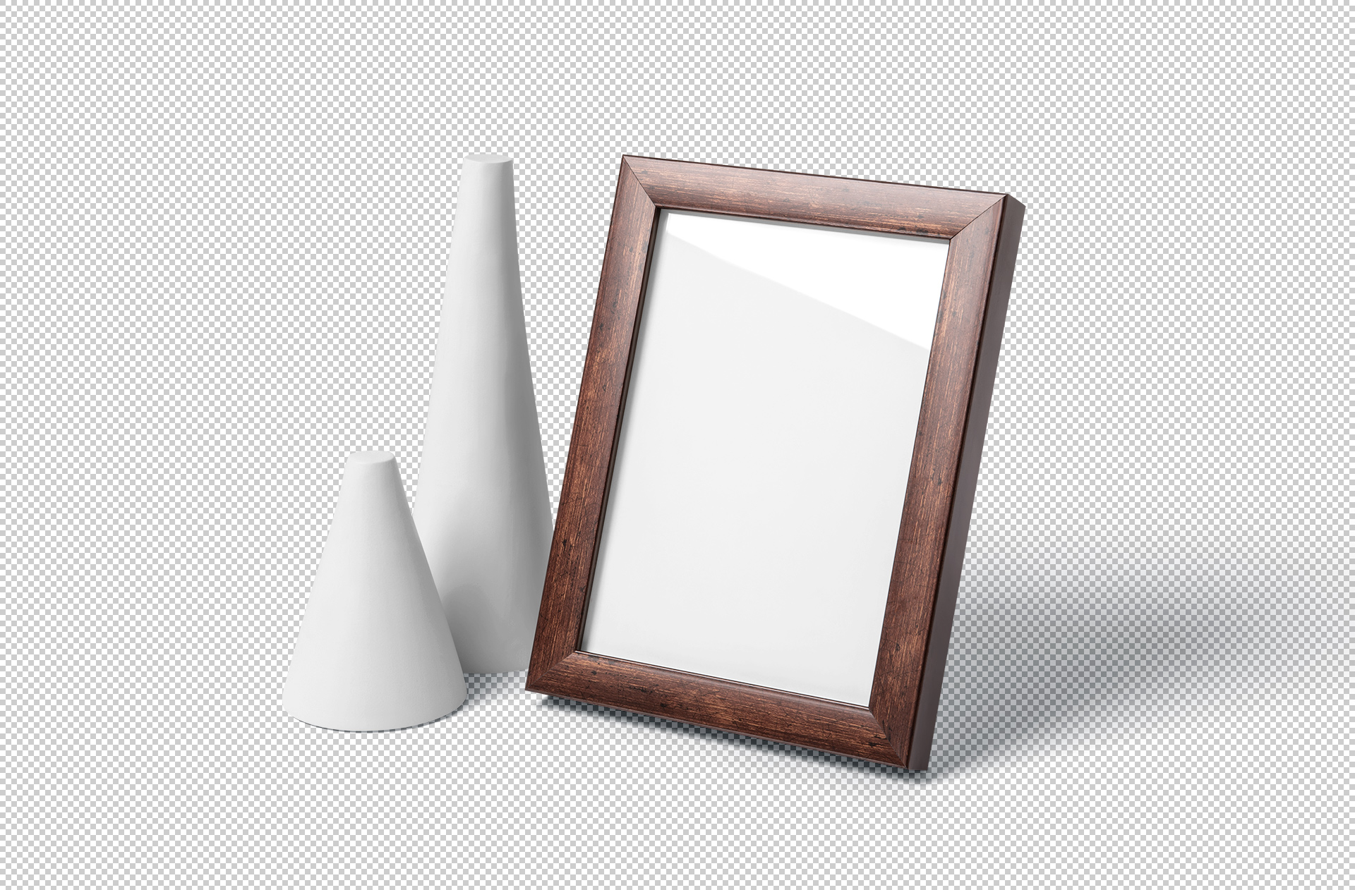 art gallery frame PSD