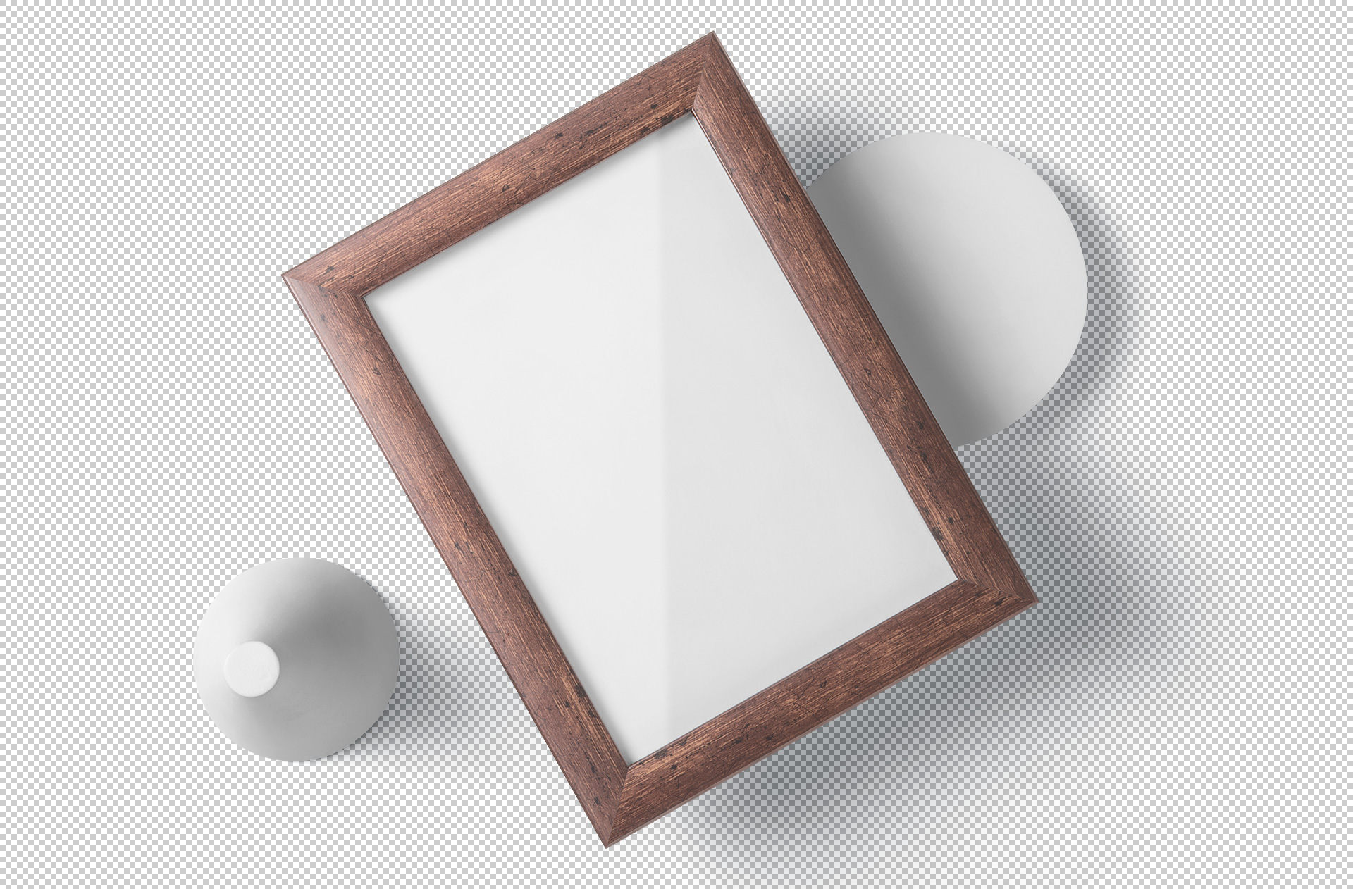 art gallery frame PSD