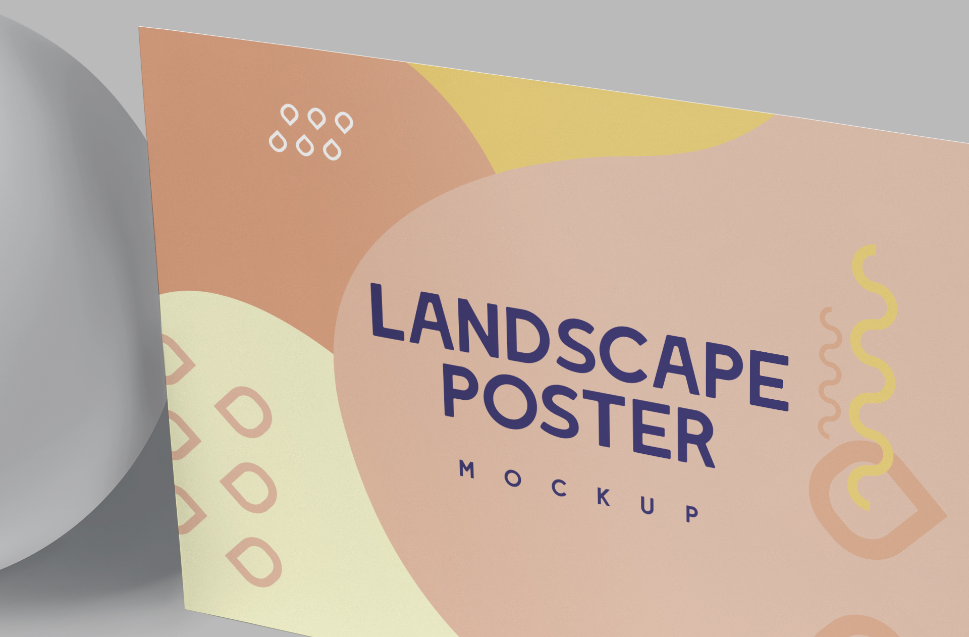 advertising flyer mockup