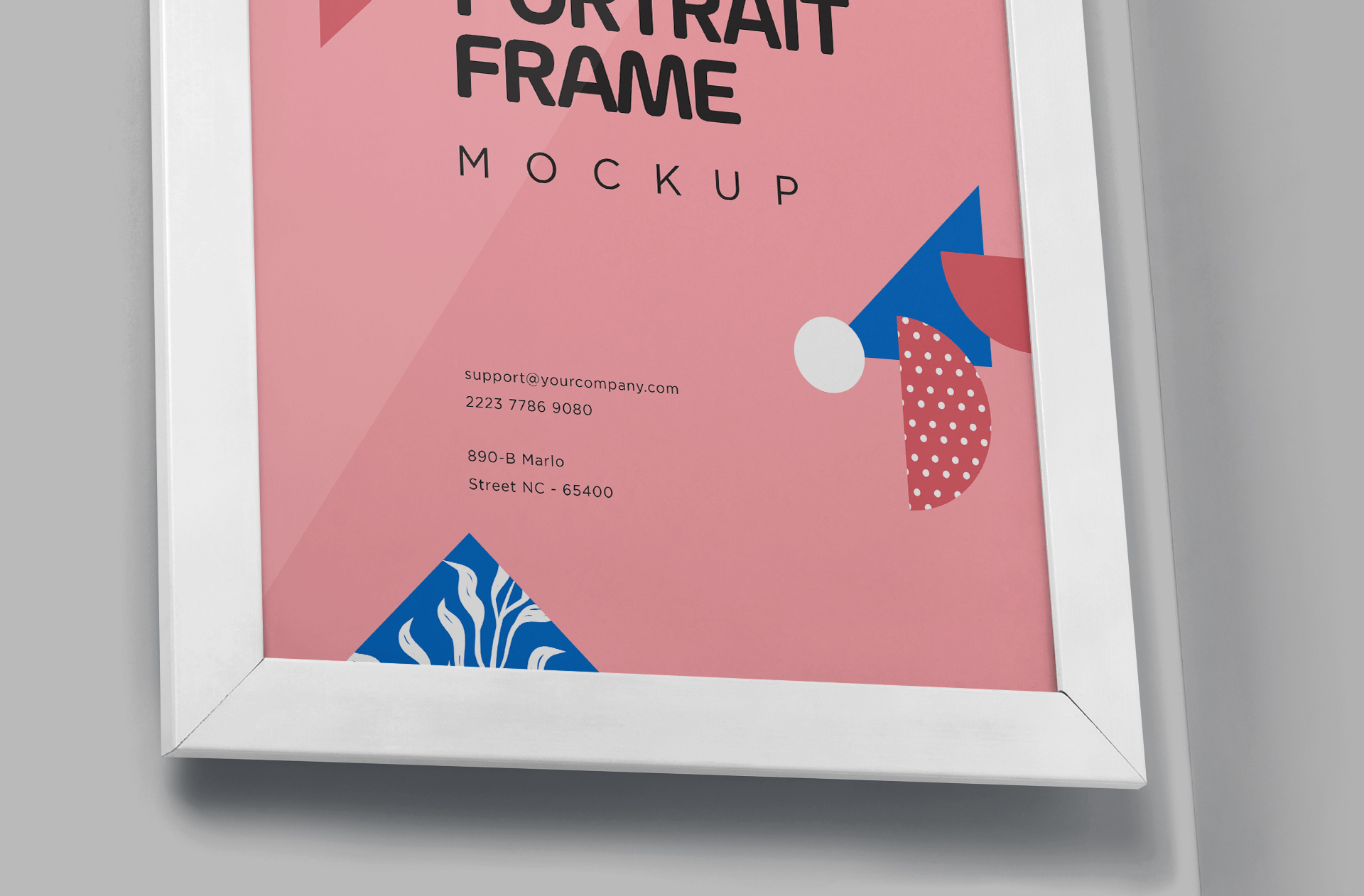 advertising frame display