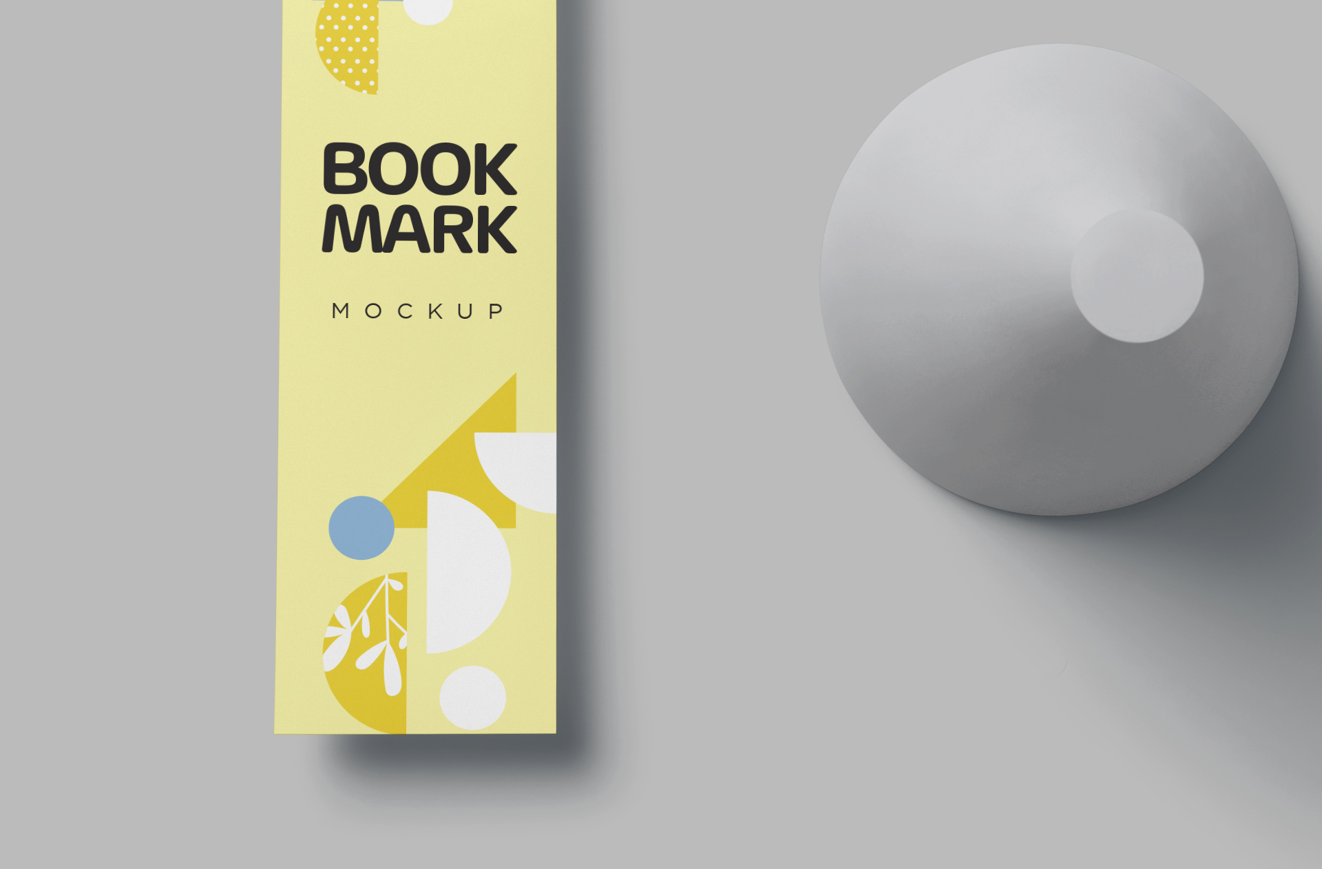 branding bookmark mock-up