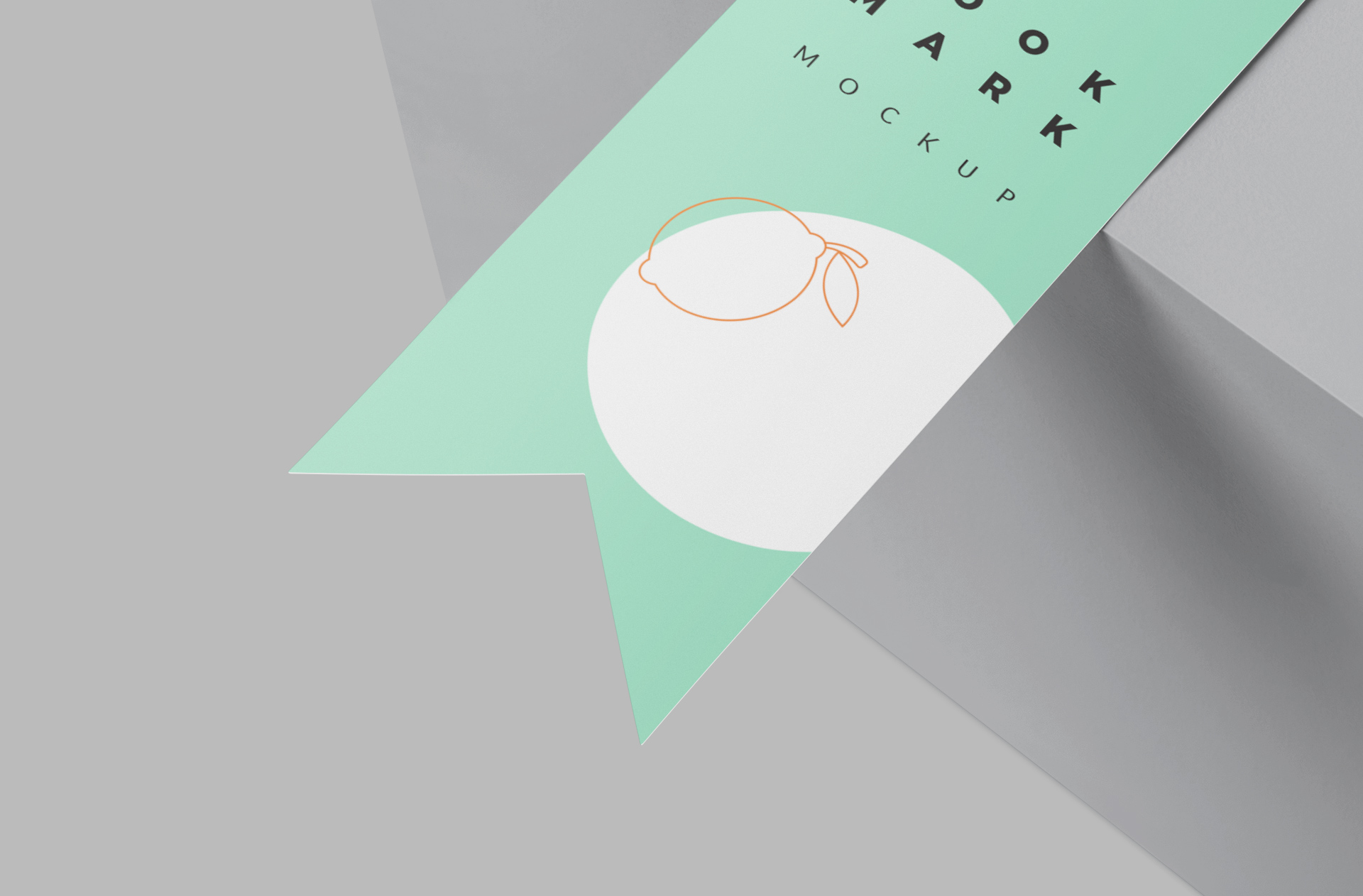 branding bookmark mock-up