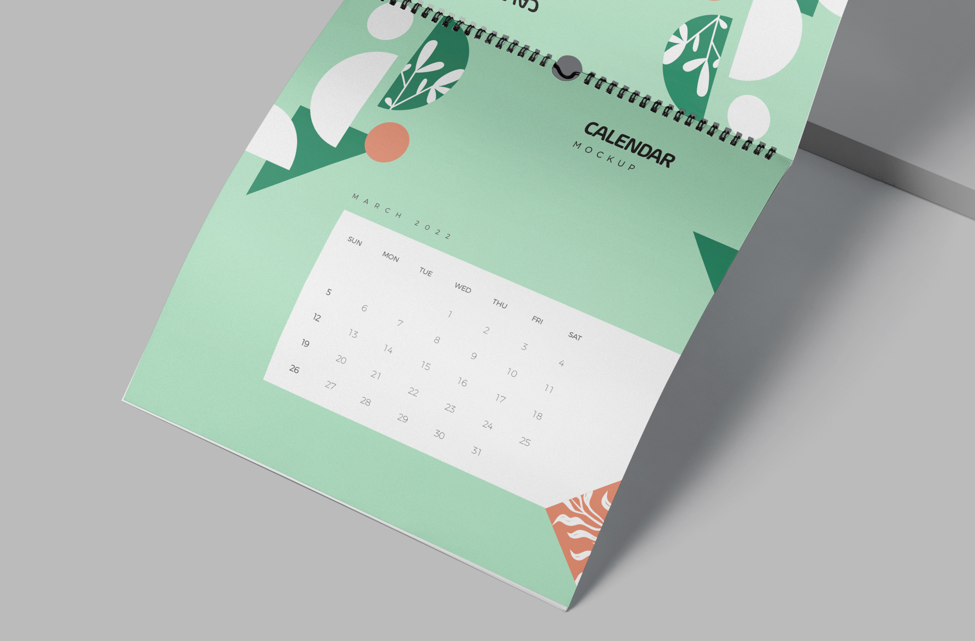 corporate calendar PSD