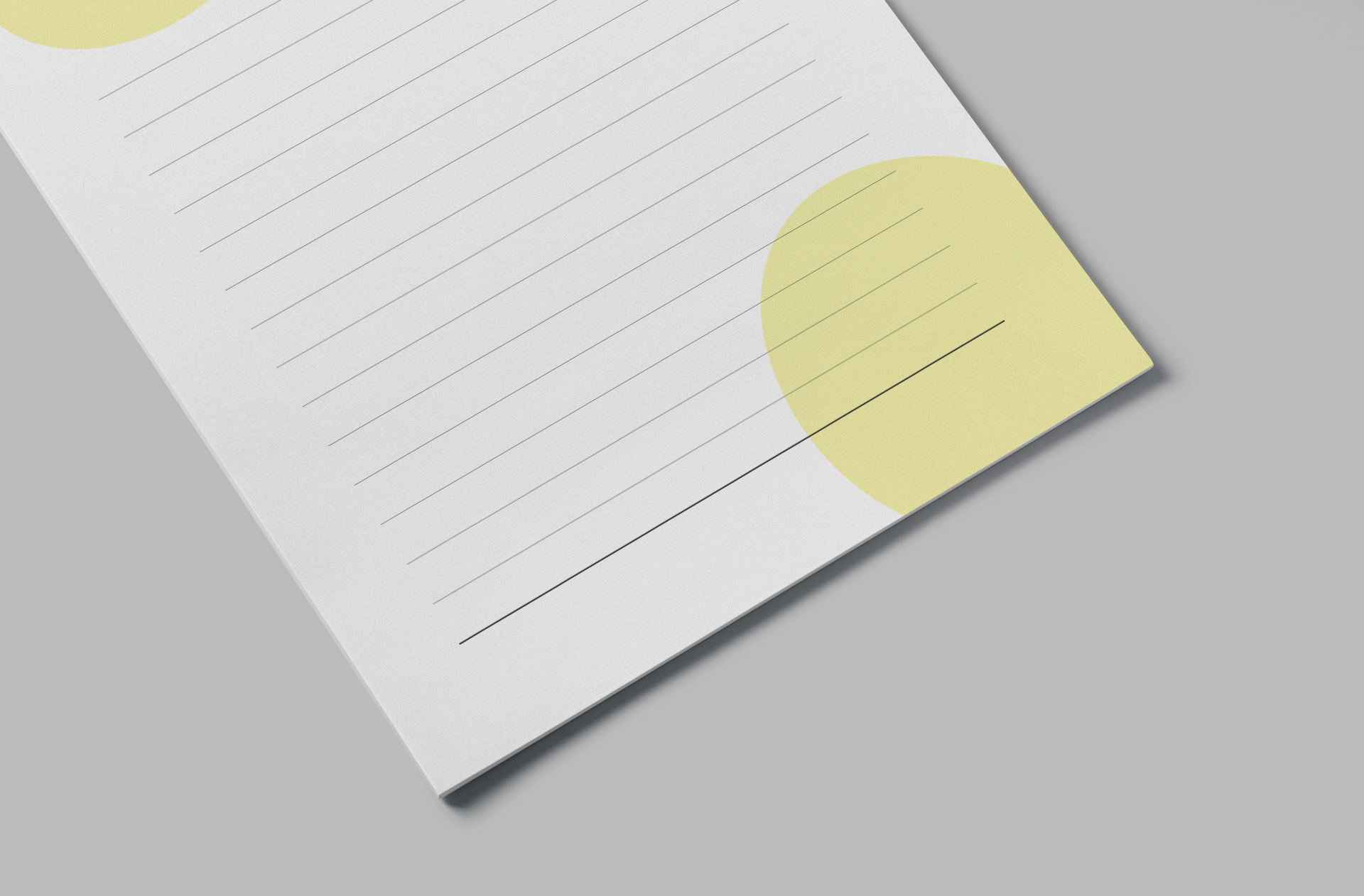 corporate notepad design
