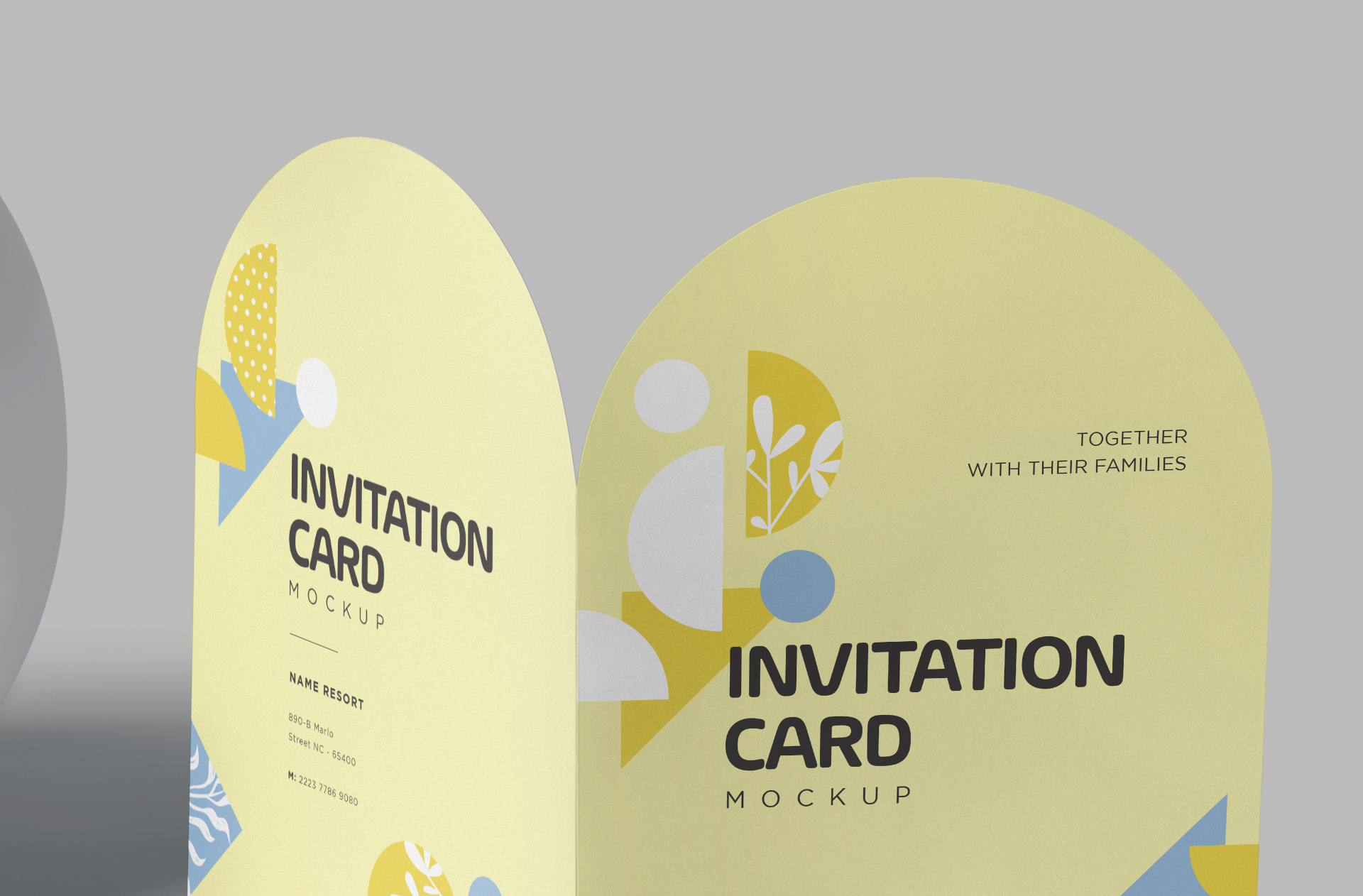 event stationery mockup