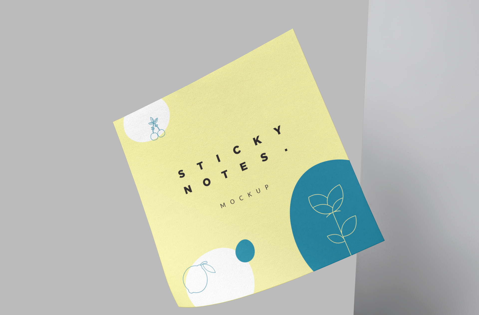 office supplies mock-up