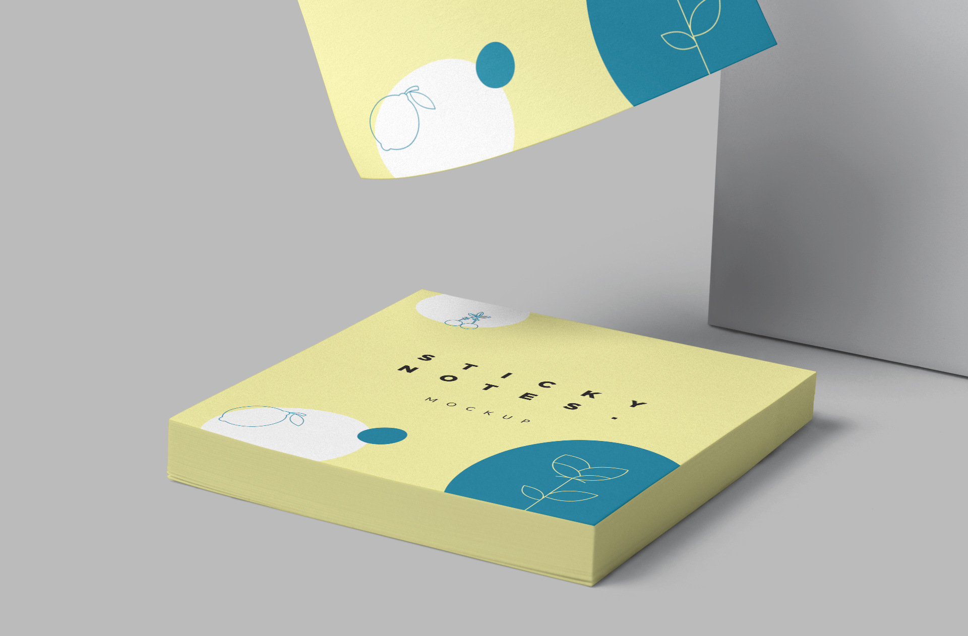 office supplies mock-up