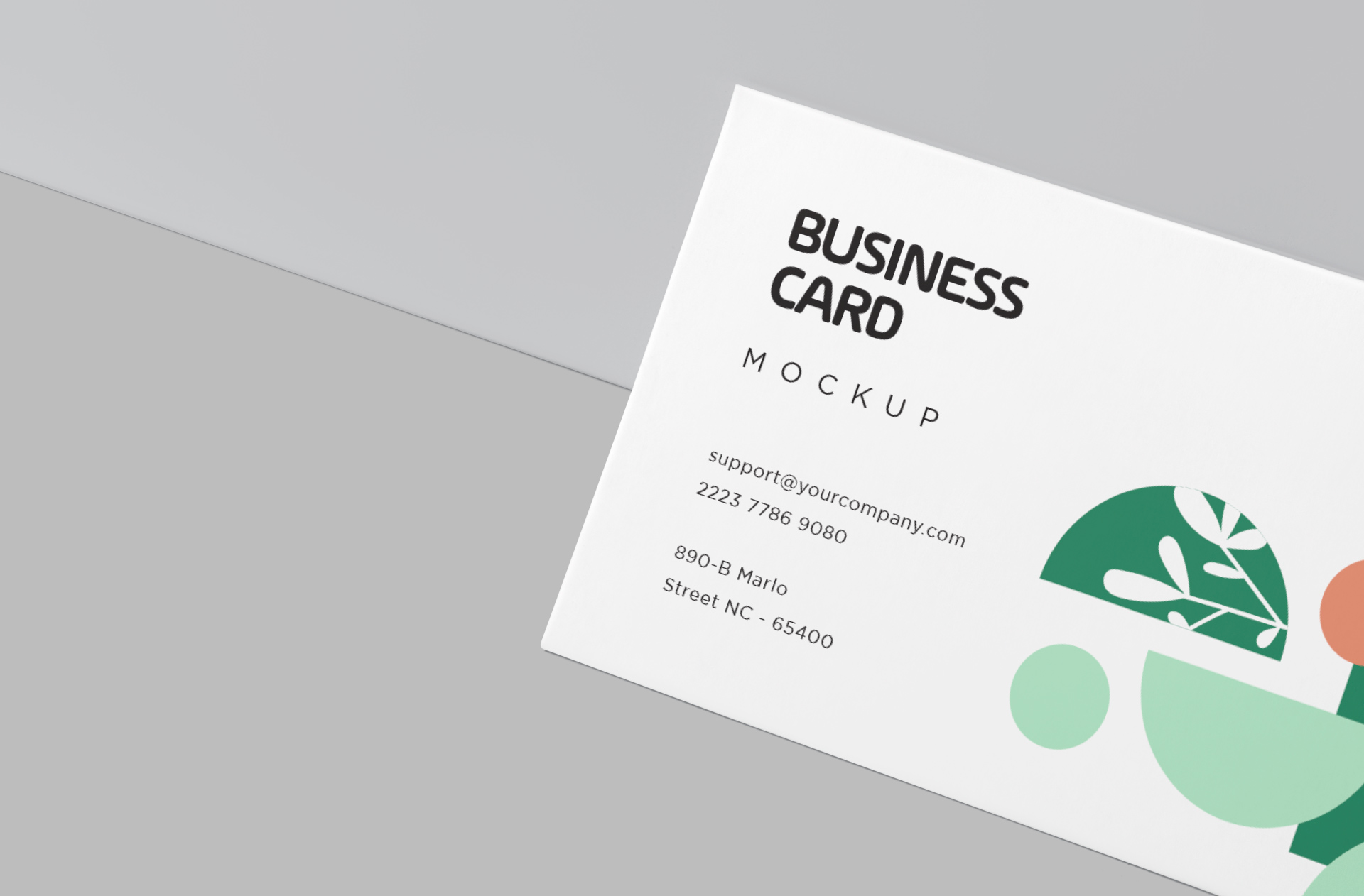 business card mock-up