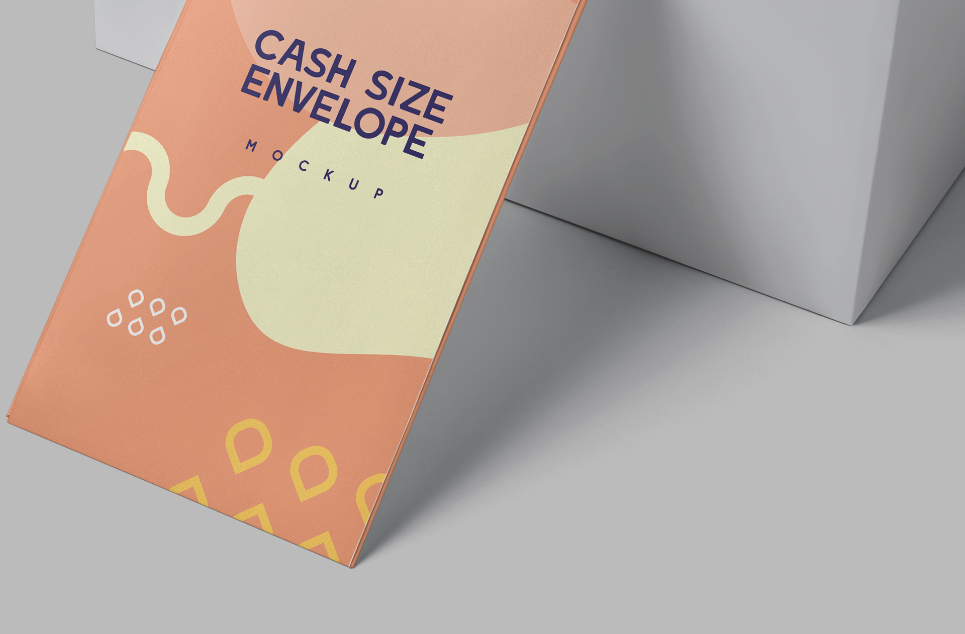 customizable envelope mock-up