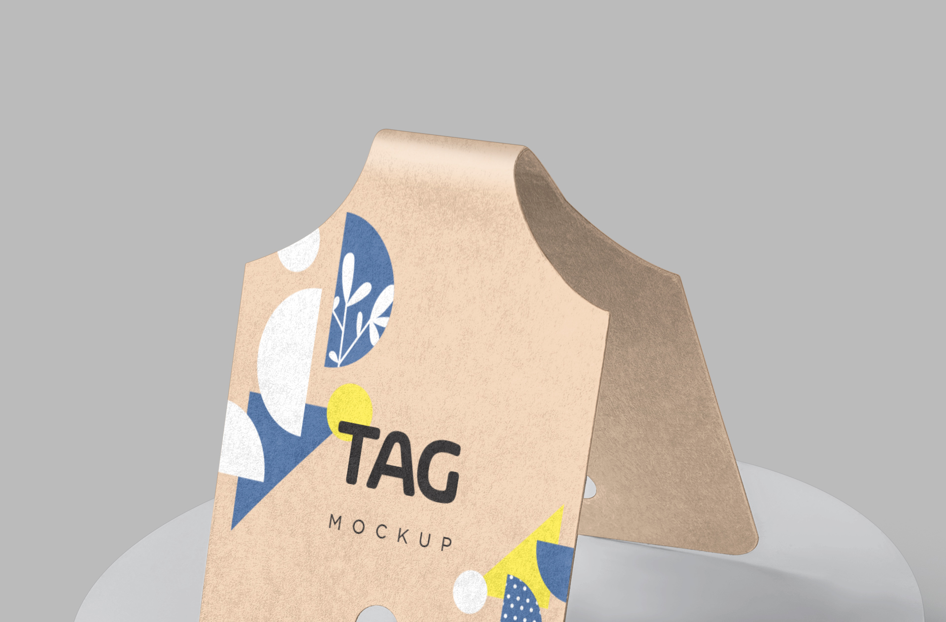 apparel label mockup