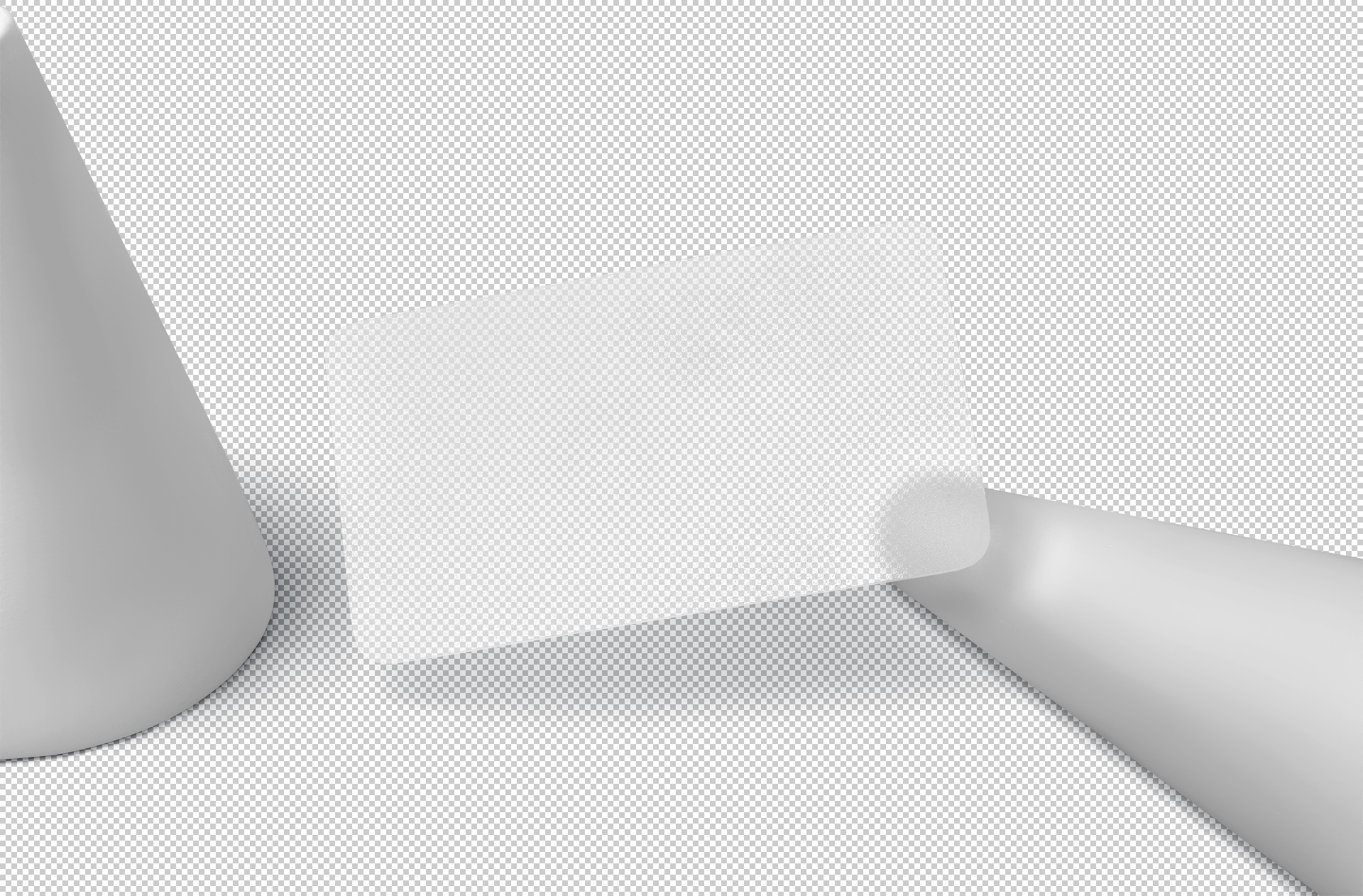 A6 card template PSD