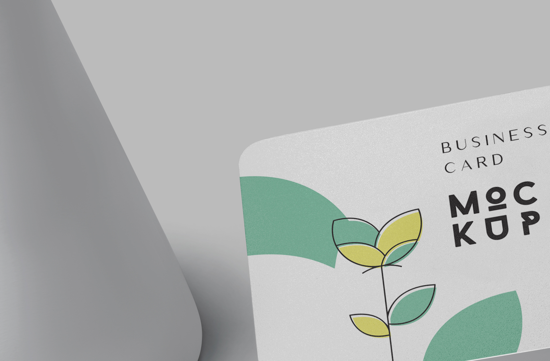 A6 card template PSD
