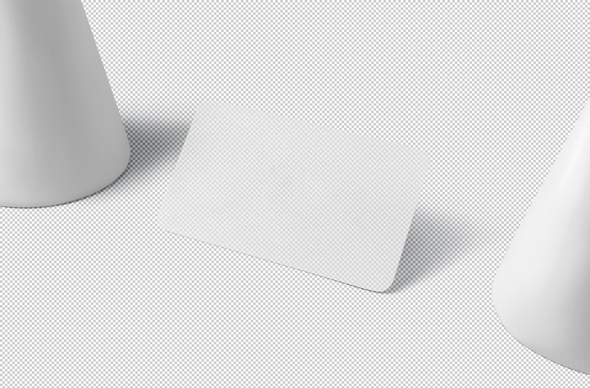 A6 card template mockup