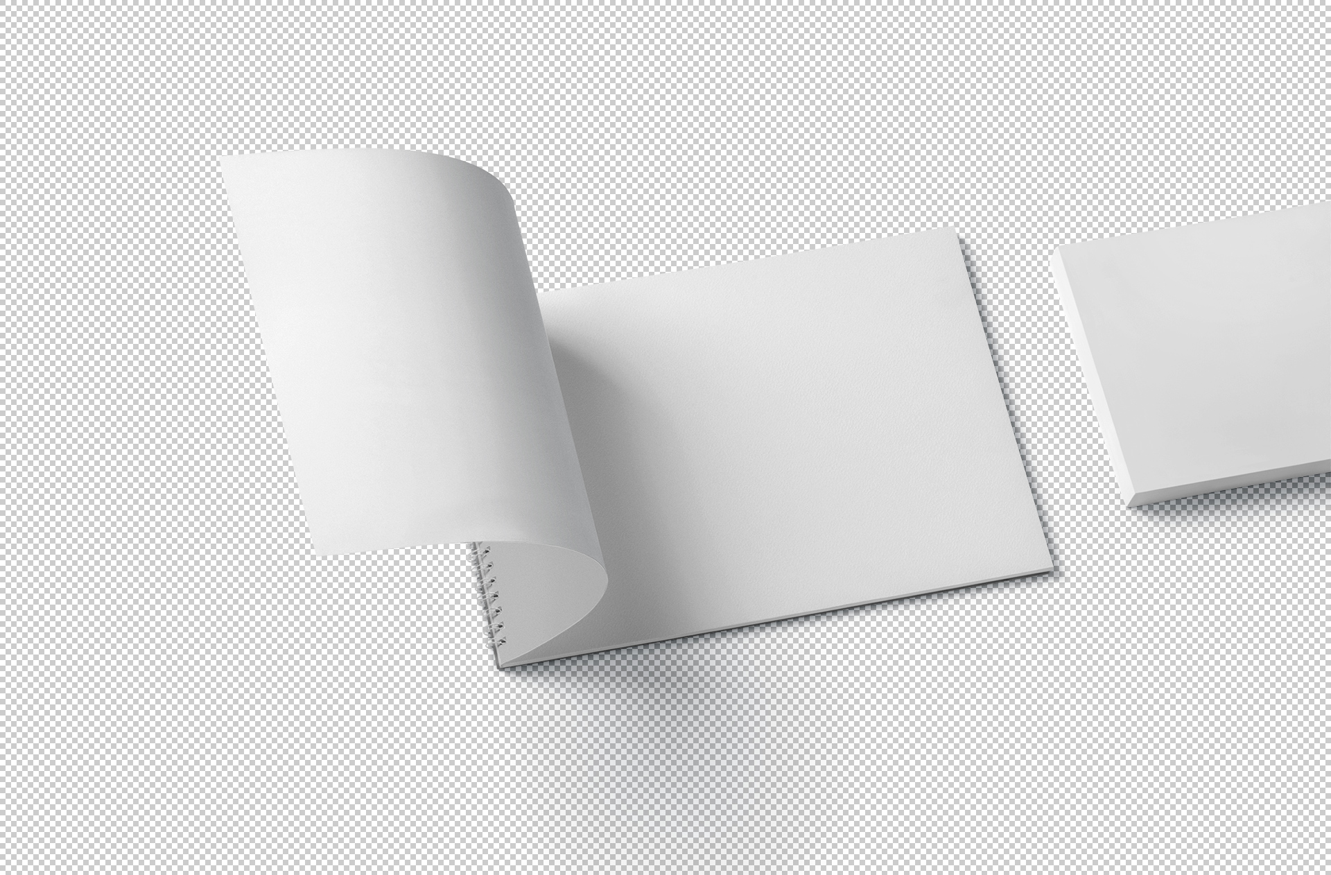 artist sketchbook mockup