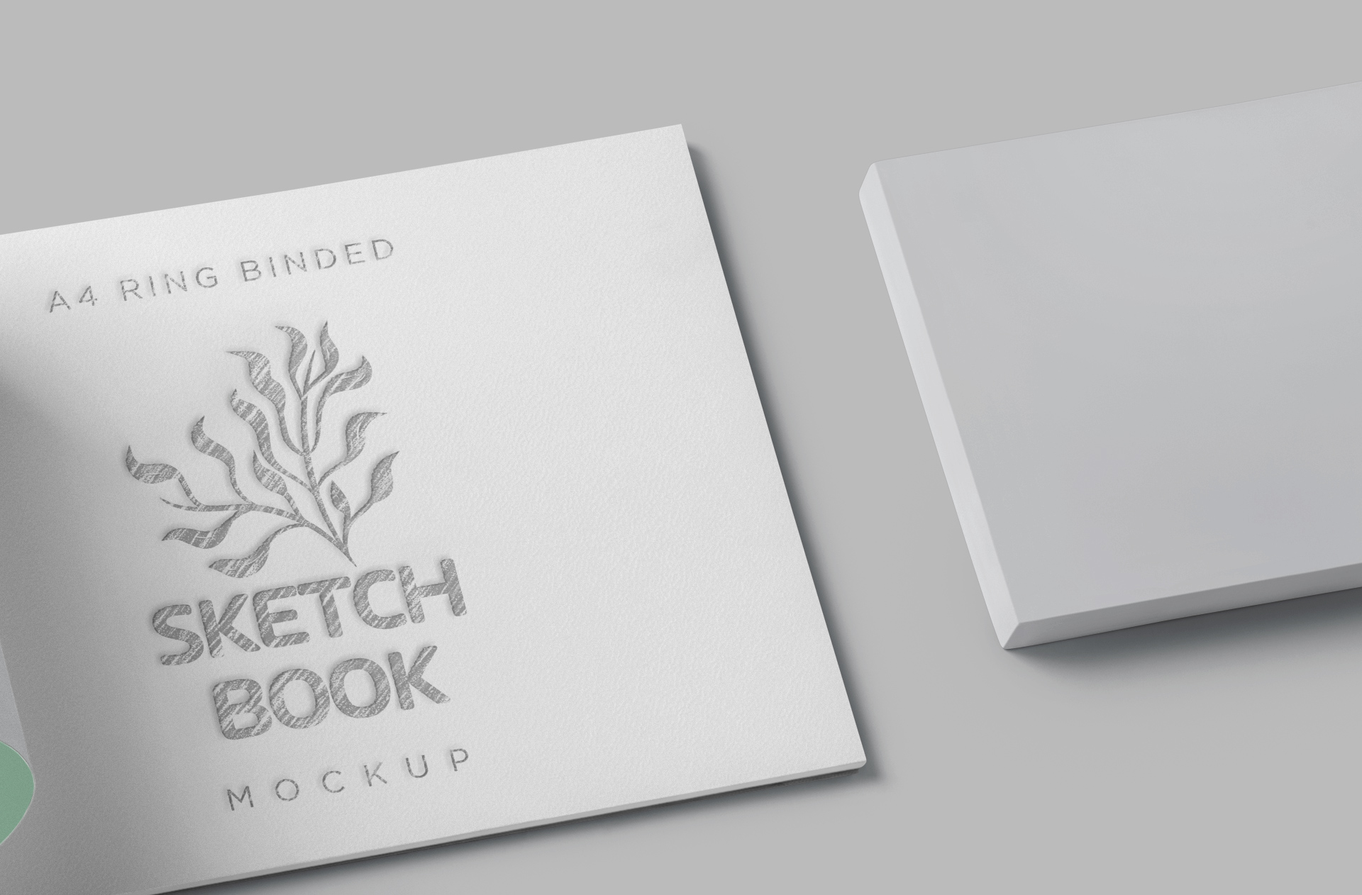 artist sketchbook mockup